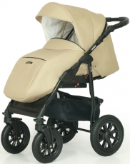 Дитяча коляска 2 в 1 Verdi Laser BLACK 9023-VLB-05, beige